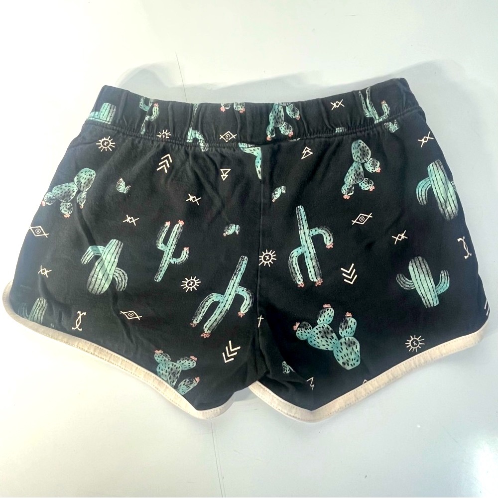 JUSTICE ACTIVE Cactus Stretch Waist Dolphin Style Shorts - Picture 3 of 3